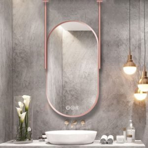 miroirs éclairés sur mesure