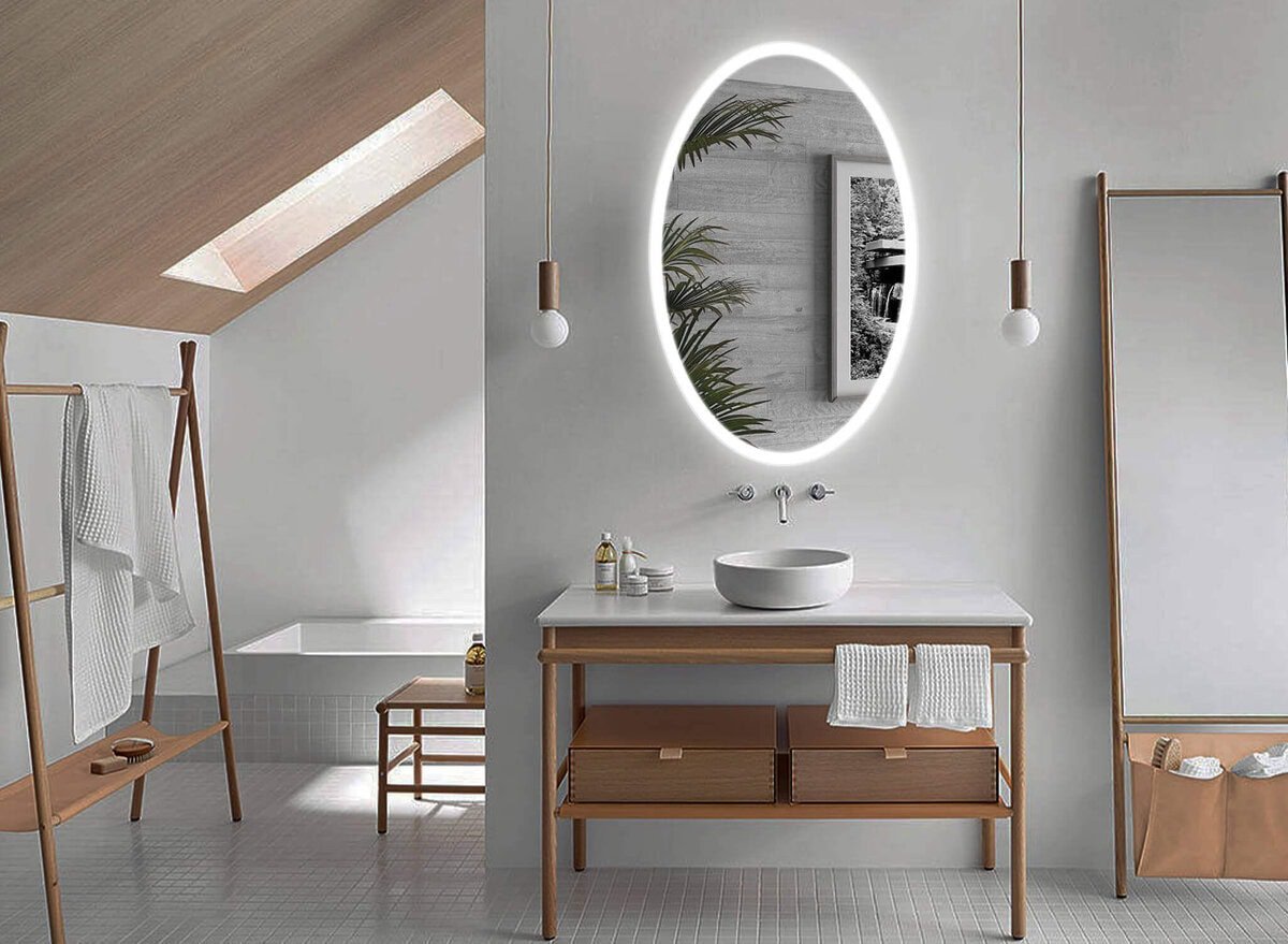 Bathroom Mirror---How to choose the size of bathroom mirror