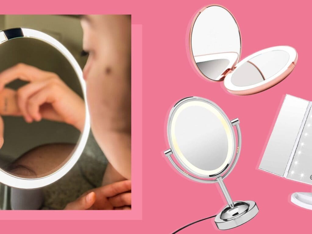 LED makeup mirror