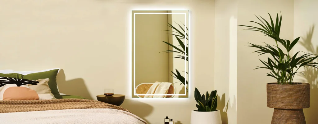 lighted mirror