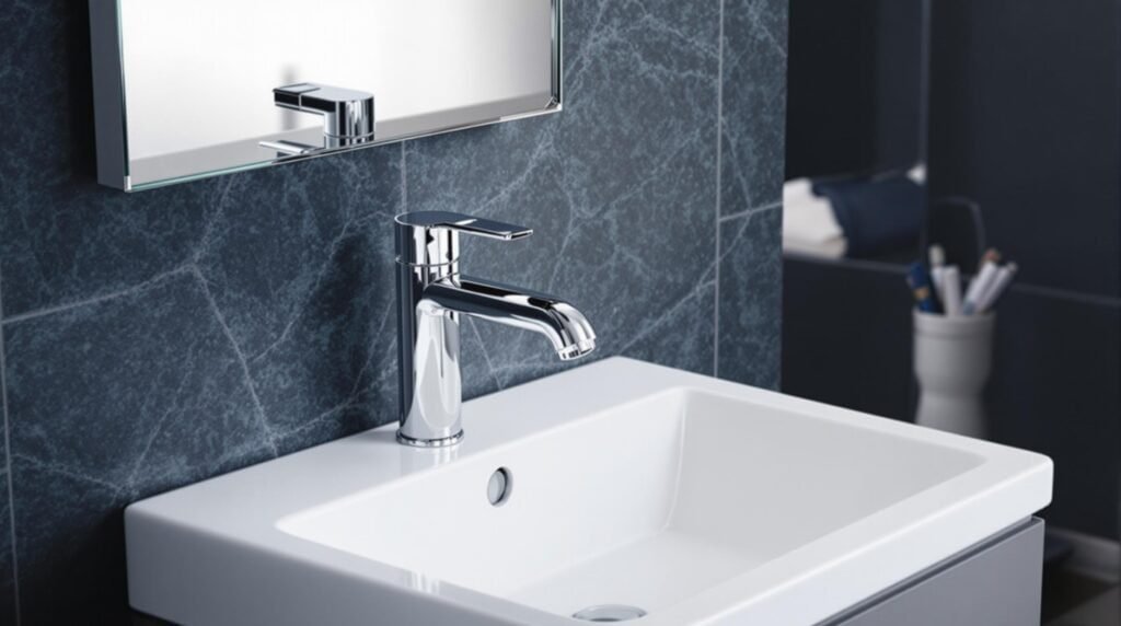 types of bathroom sinks