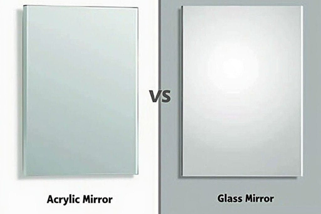 Glass Mirror vs Acrylic Mirror