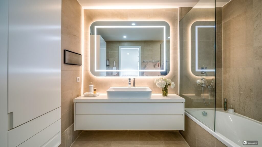 small bathroom mirror ideas