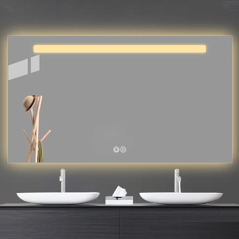 bathroom mirror