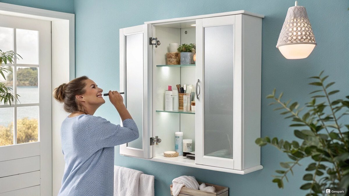 bathroom mirror cabinet