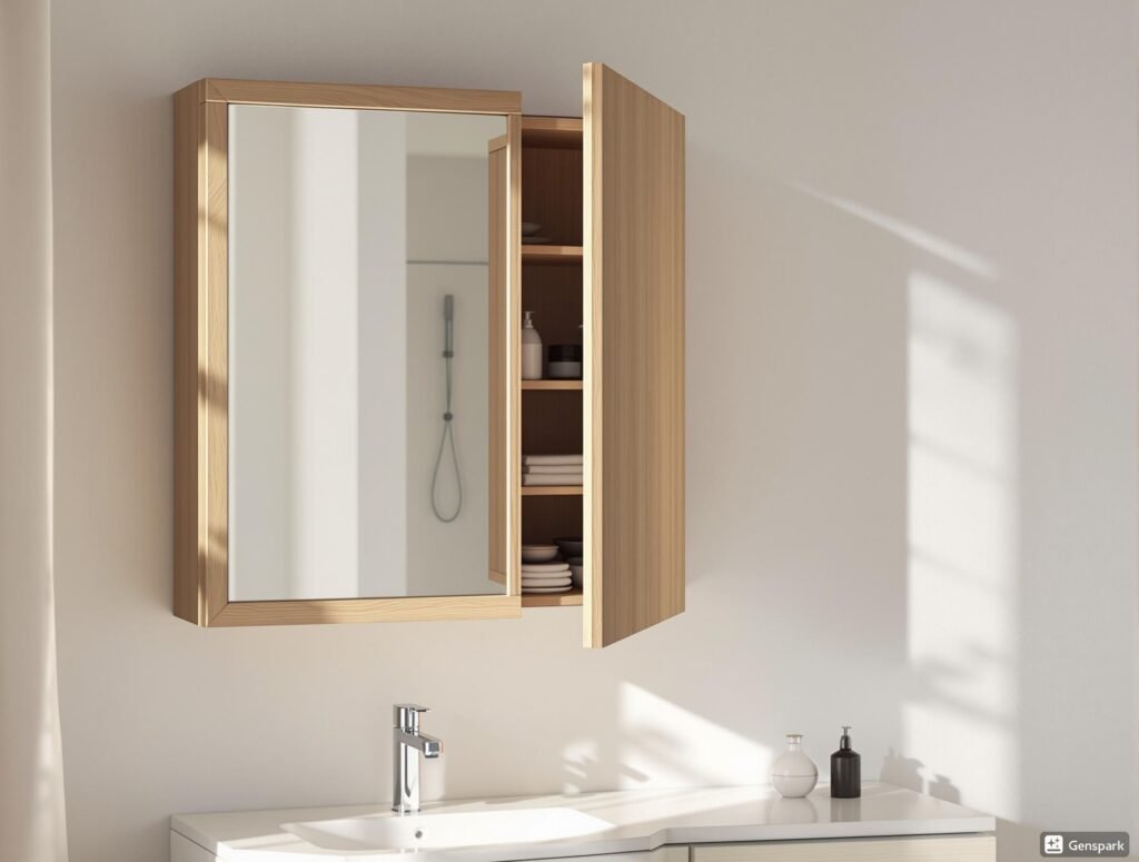 bathroom mirror cabinet