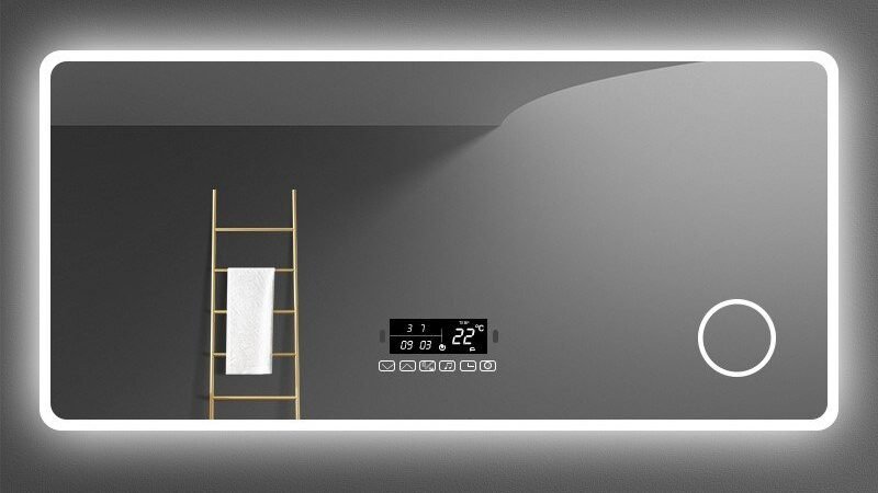 smart mirror with touch screen
