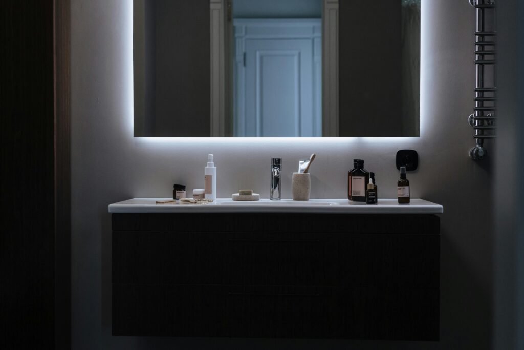 best lighted bathroom mirror
