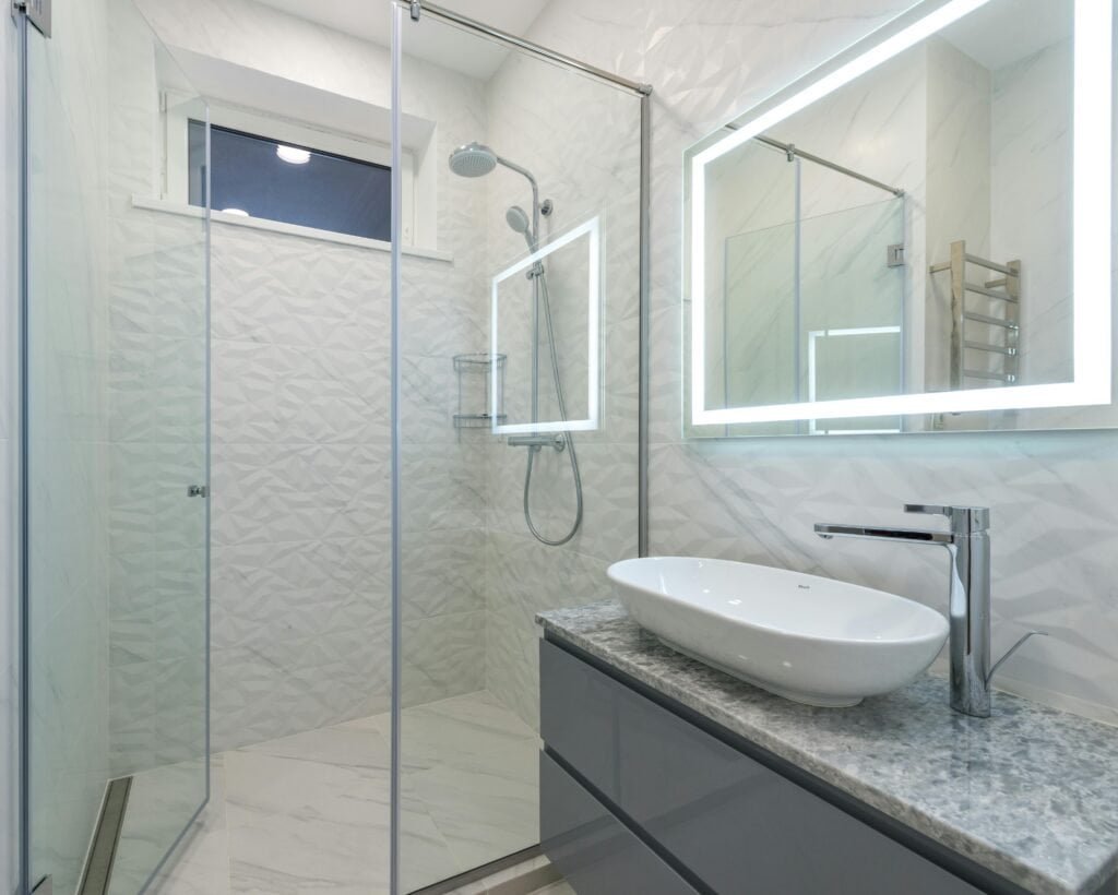 best lighted bathroom mirror