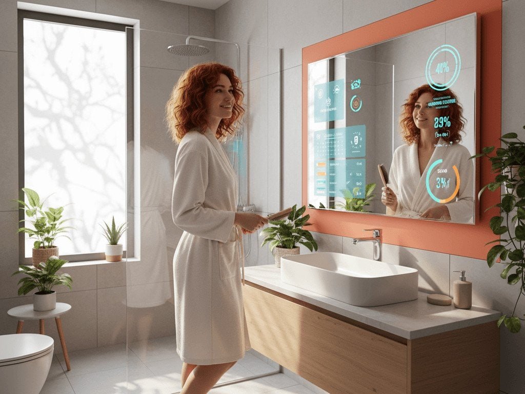 what does a smart mirror do