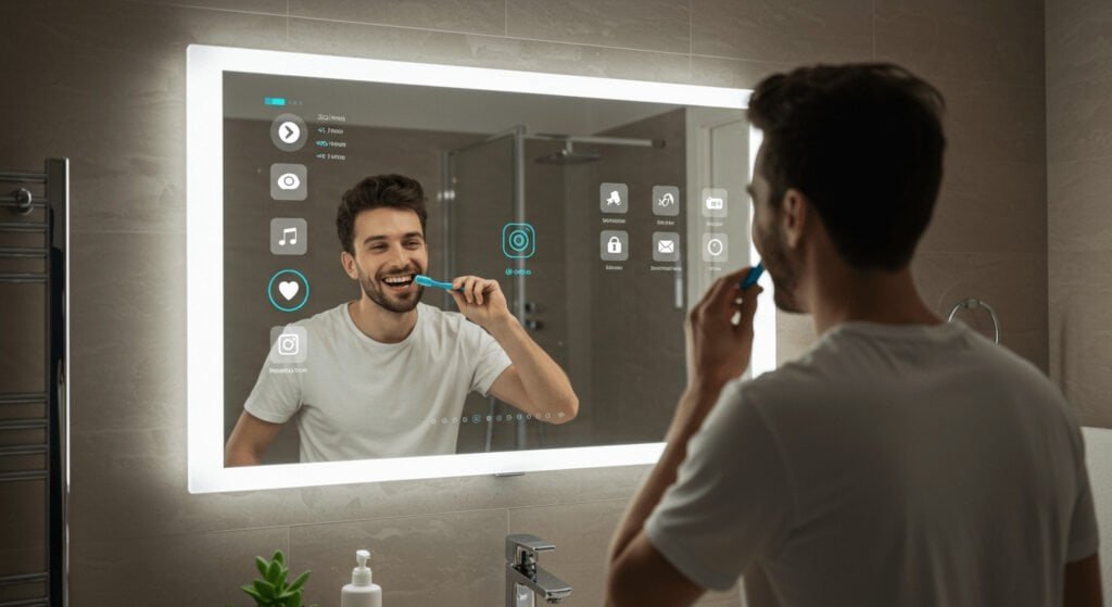what does a smart mirror do