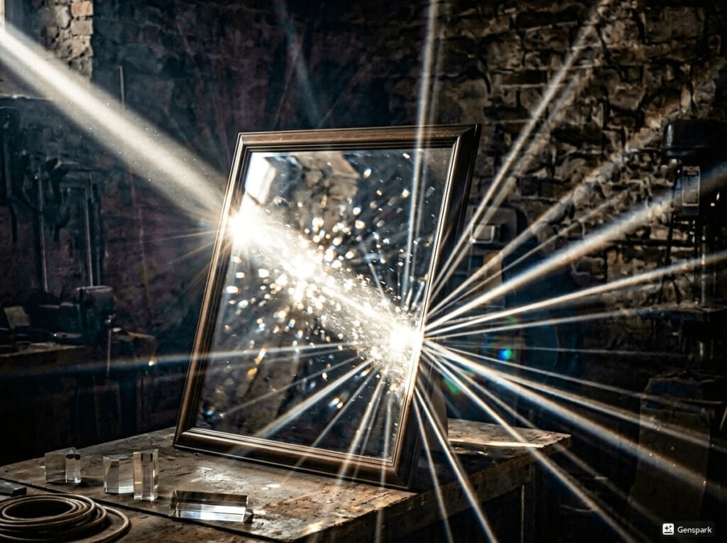 How Does A Mirror Reflect Something It Can`t See